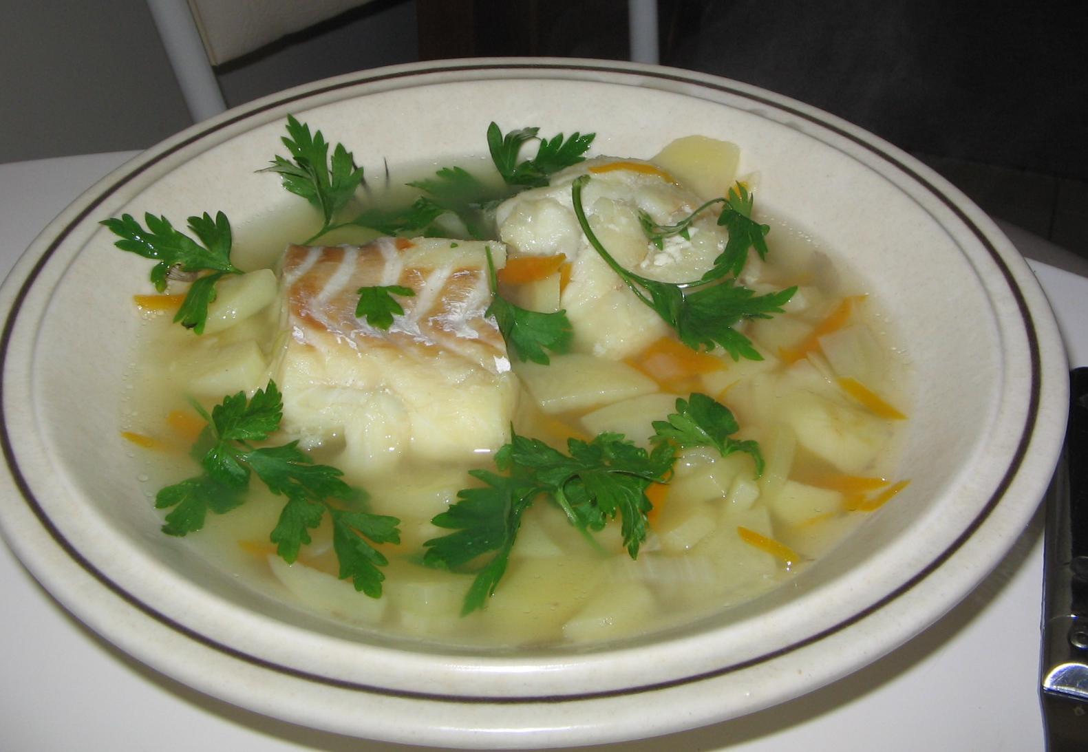 Тёма рыбный суп